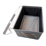 Maxbell Maxbell Foldable Clothes Storage Box Clothes Storage Bins for Underwear Jeans Shirts L with cover