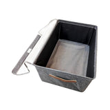 Maxbell Maxbell Foldable Clothes Storage Box Clothes Storage Bins for Underwear Jeans Shirts L with cover