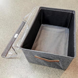 Maxbell Maxbell Foldable Clothes Storage Box Clothes Storage Bins for Underwear Jeans Shirts L with cover