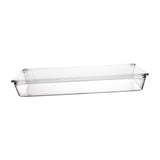 Maxbell Maxbell Clear Drawer Organizer Trays Desk Storage Bin for Kitchen Study Room Cabinet Rectangle M