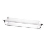 Maxbell Maxbell Clear Drawer Organizer Trays Desk Storage Bin for Kitchen Study Room Cabinet Rectangle M