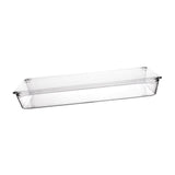 Maxbell Maxbell Clear Drawer Organizer Trays Desk Storage Bin for Kitchen Study Room Cabinet Rectangle M