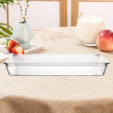 Maxbell Maxbell Clear Drawer Organizer Trays Desk Storage Bin for Kitchen Study Room Cabinet Rectangle M
