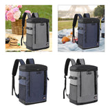 Maxbell Maxbell Cooler Backpack Rucksack 20L Portable Lunch Backpack for BBQ Camping Outdoor Blue
