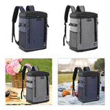 Maxbell Maxbell Cooler Backpack Rucksack 20L Portable Lunch Backpack for BBQ Camping Outdoor Blue