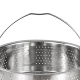 Maxbell Steamer Basket Multipurpose Round Stainless Steel Steamer Insert Kitchenware 22cm