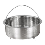 Maxbell Steamer Basket Multipurpose Round Stainless Steel Steamer Insert Kitchenware 22cm