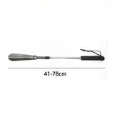 Maxbell Long Handled Shoe Horn Lightweight Adjustable Length Sturdy for Elderly Kids