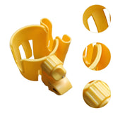 Maxbell Universal Stroller Cup Holder with Phone Holder for Bike Trolley Accessories Yellow