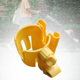 Maxbell Universal Stroller Cup Holder with Phone Holder for Bike Trolley Accessories Yellow