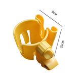 Maxbell Universal Stroller Cup Holder with Phone Holder for Bike Trolley Accessories Yellow