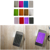 Phone Suction Holder Silicone Phone Case Shower Mount for Selfies and Videos Light Grey