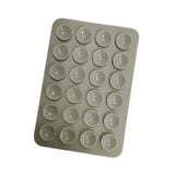 Phone Suction Holder Silicone Phone Case Shower Mount for Selfies and Videos Light Grey