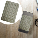 Phone Suction Holder Silicone Phone Case Shower Mount for Selfies and Videos Light Grey