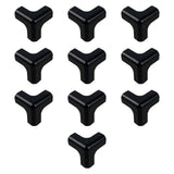 Maxbell 10 Pieces Corner Protectors Corner Cushions Edge Guards for Office Desk Home Black