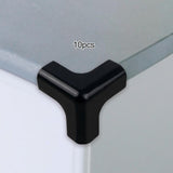 Maxbell 10 Pieces Corner Protectors Corner Cushions Edge Guards for Office Desk Home Black