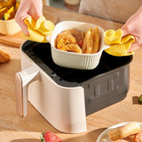 Oven Glove Heat Resistant Kitchen Mitten for Baking Oven Hot Plates and Pans Yellow