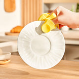 Oven Glove Heat Resistant Kitchen Mitten for Baking Oven Hot Plates and Pans Yellow