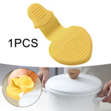 Oven Glove Heat Resistant Kitchen Mitten for Baking Oven Hot Plates and Pans Yellow