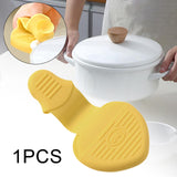 Oven Glove Heat Resistant Kitchen Mitten for Baking Oven Hot Plates and Pans Yellow