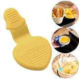 Oven Glove Heat Resistant Kitchen Mitten for Baking Oven Hot Plates and Pans Yellow