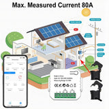 Maxbell Smart Energy Meter Ammeter Current Converter for Office Rental House Hotel 1 Channel