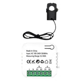 Maxbell Smart Energy Meter Ammeter Current Converter for Office Rental House Hotel 1 Channel