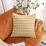 Maxbell Cushion Cover Sofa Decoration Throw Pillow Cover for Chair Sofa Bedding Light Yellow