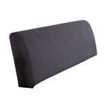 Bed Headboard Cover Removable Bed Backrest Cover Elastic Headboard Protector Gray