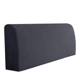 Bed Headboard Cover Removable Bed Backrest Cover Elastic Headboard Protector Gray
