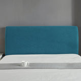 Bed Headboard Cover Removable Bed Backrest Cover Elastic Headboard Protector Green