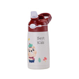 Maxbell Insulated Water Bottle for Kids Gift Straw Cup for Travel Outdoor Activities Red