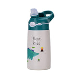 Maxbell Insulated Water Bottle for Kids Gift Straw Cup for Travel Outdoor Activities Green