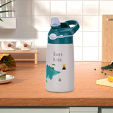 Maxbell Insulated Water Bottle for Kids Gift Straw Cup for Travel Outdoor Activities Green