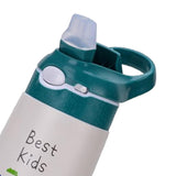 Maxbell Insulated Water Bottle for Kids Gift Straw Cup for Travel Outdoor Activities Green