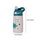 Maxbell Insulated Water Bottle for Kids Gift Straw Cup for Travel Outdoor Activities Green