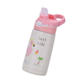 Maxbell Insulated Water Bottle for Kids Gift Straw Cup for Travel Outdoor Activities Pink