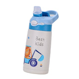 Maxbell Insulated Water Bottle for Kids Gift Straw Cup for Travel Outdoor Activities Blue