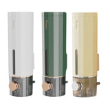 Soap Dispenser Wall Mount Manual Liquid Hand Soap Dispenser for Kitchen Sink White