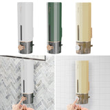 Soap Dispenser Wall Mount Manual Liquid Hand Soap Dispenser for Kitchen Sink White