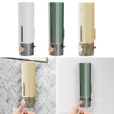 Soap Dispenser Wall Mount Manual Liquid Hand Soap Dispenser for Kitchen Sink White