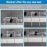 Maxbell Blanket Lifter for Feet Adjustable Height 25 in-33 in Heavy Duty Sheet Riser