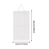 Maxbell Hanging Hair Clip Organizer Ribbons Display Stand Holder for Girl Room Decor White