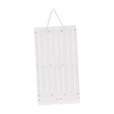 Maxbell Hanging Hair Clip Organizer Ribbons Display Stand Holder for Girl Room Decor White