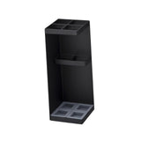 Maxbell Umbrella Storage Rack Freestanding Stable Multipurpose Umbrella Holder Stand black