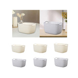 Maxbell 2pcs Storage Basket Hollow Stackable Bin for Clothes