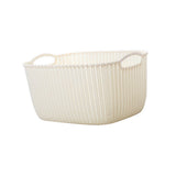Maxbell 2pcs Storage Basket Hollow Stackable Bin for Clothes