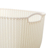 Maxbell 2pcs Storage Basket Hollow Design Bin for Clothes Cosmetics Various Sundries