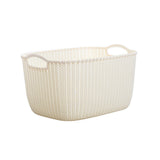 Maxbell 2pcs Storage Basket Hollow Design Bin for Clothes Cosmetics Various Sundries