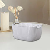 Maxbell 2pcs Storage Basket Hollow Design Bin for Clothes Cosmetics Various Sundries